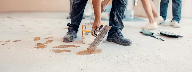 Rénovation et ragréage des sols